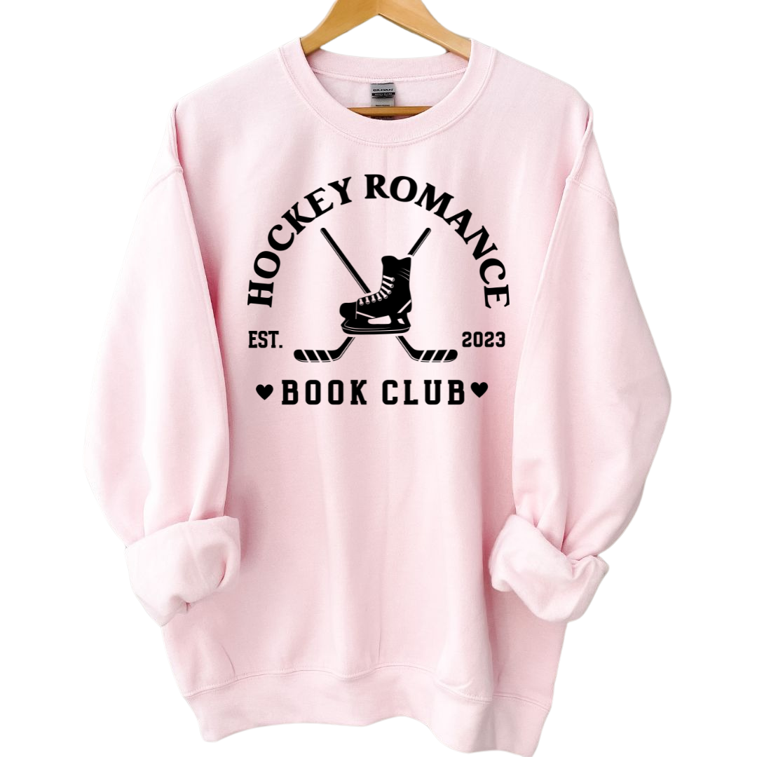 The Hockey Romance Club Sweatshirt - Thespicyromancebookclub LLC