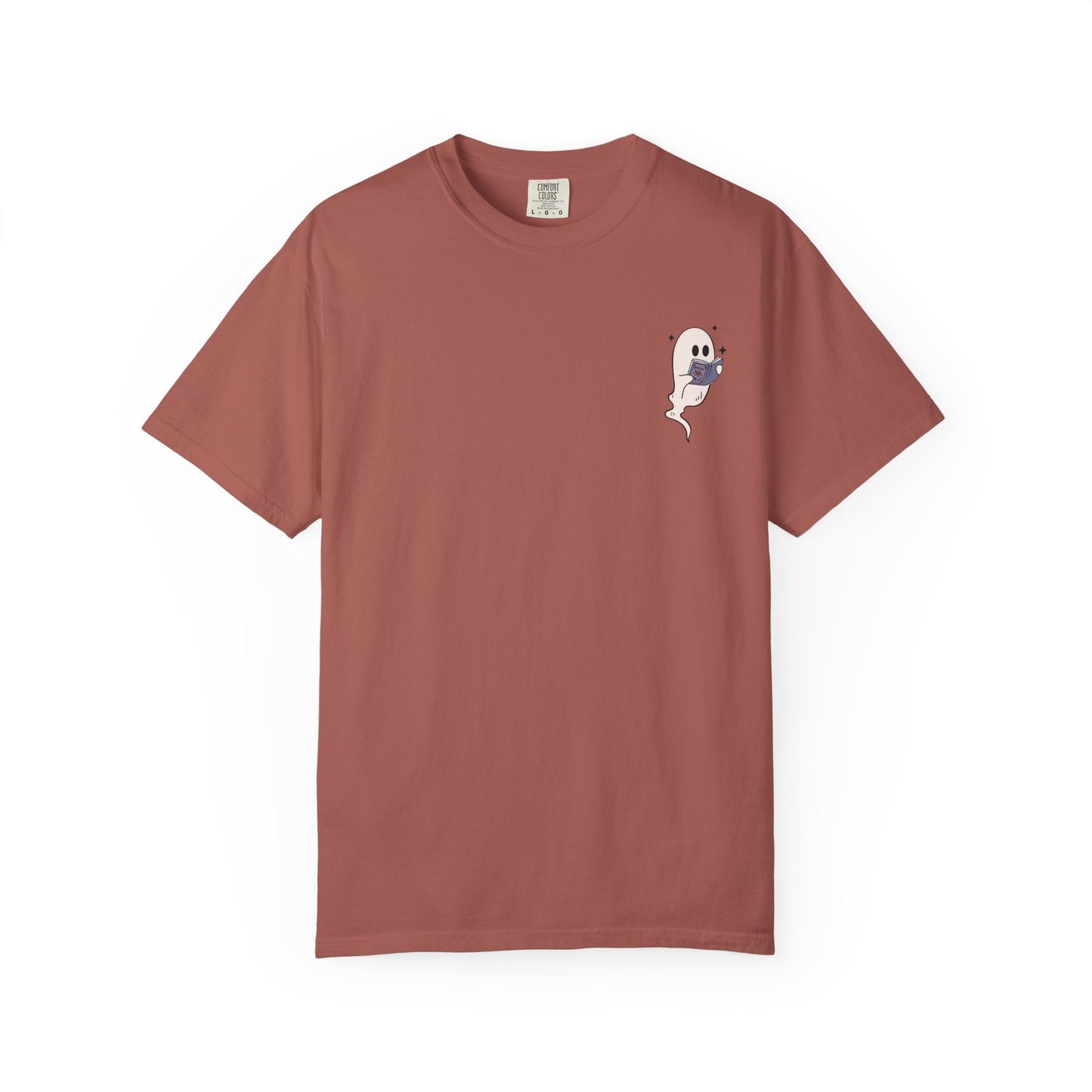 Bookish Ghost Comfort Colors T-shirt - Thespicyromancebookclub LLC