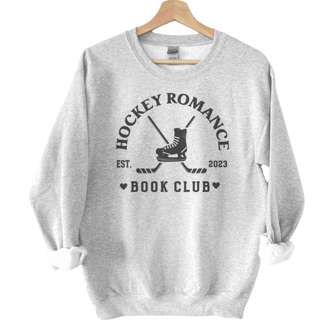 The Hockey Romance Club Sweatshirt - Thespicyromancebookclub LLC