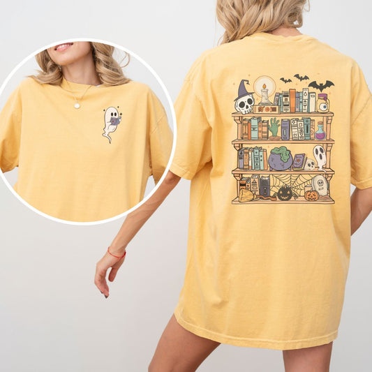 Bookish Ghost Comfort Colors T-shirt - Thespicyromancebookclub LLC