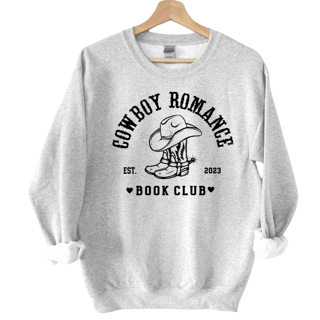 Cowboy Romance Book Club Sweatshirt - Thespicyromancebookclub LLC
