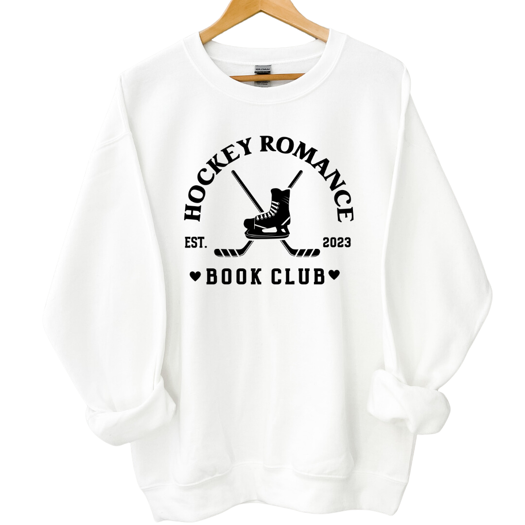 The Hockey Romance Club Sweatshirt - Thespicyromancebookclub LLC