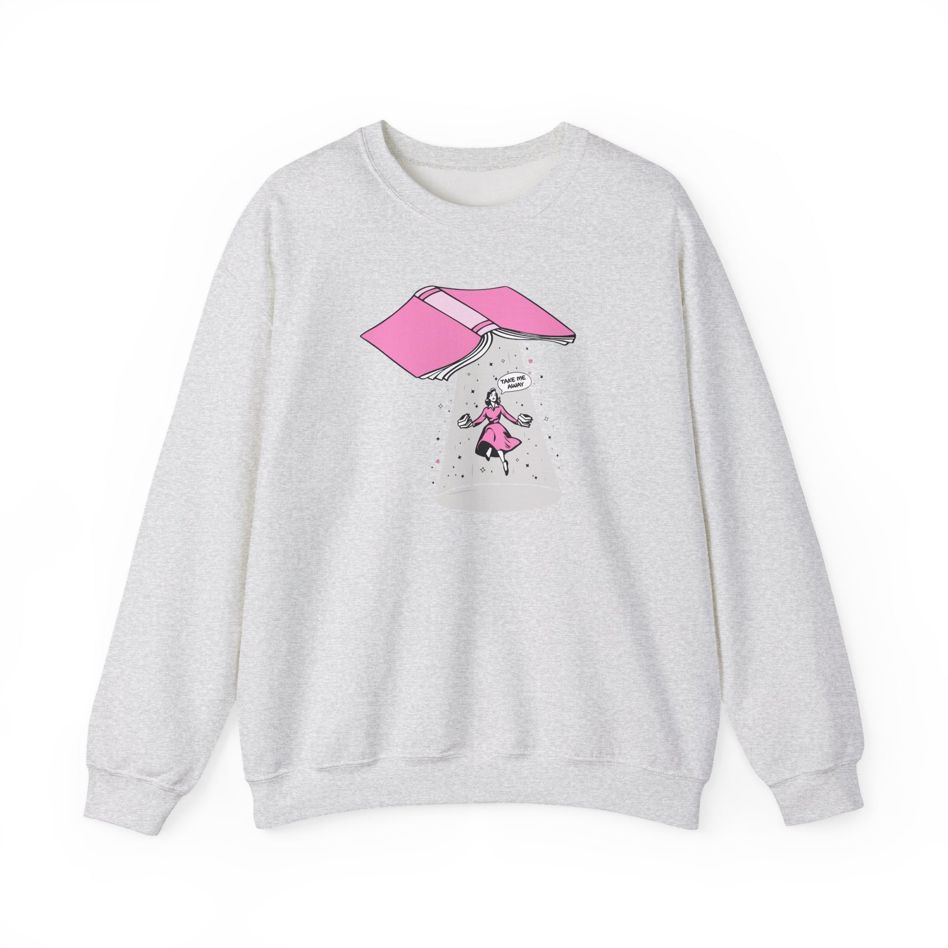 Take Me Away Bookish Sweatshirt - Thespicyromancebookclub LLC