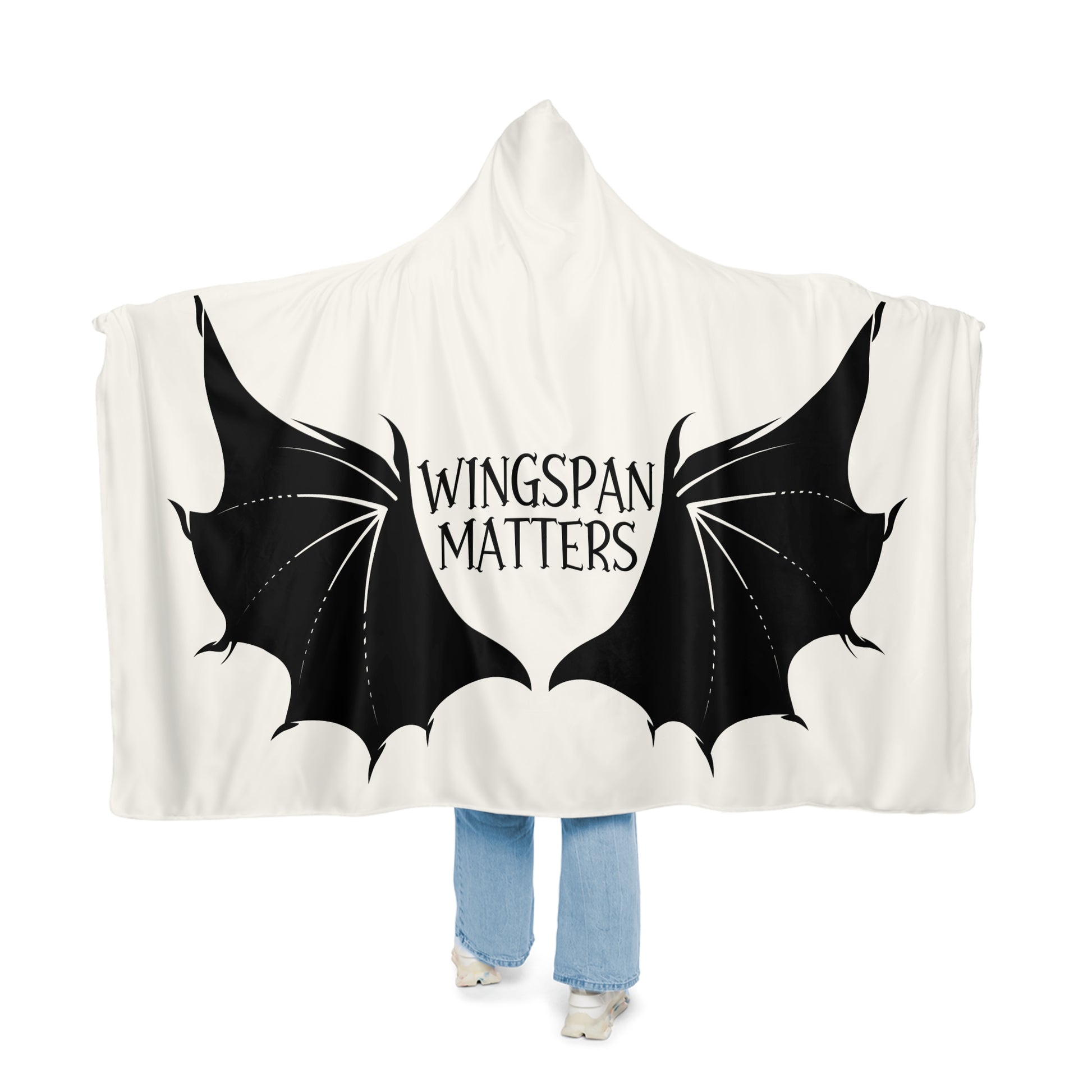 Wingspan Matters™ Hooded Snuggle Cloak - Thespicyromancebookclub LLC