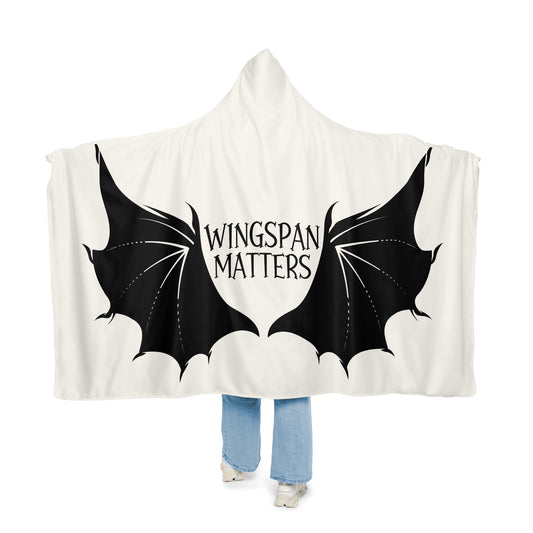 Wingspan Matters™ Hooded Snuggle Cloak - Thespicyromancebookclub LLC