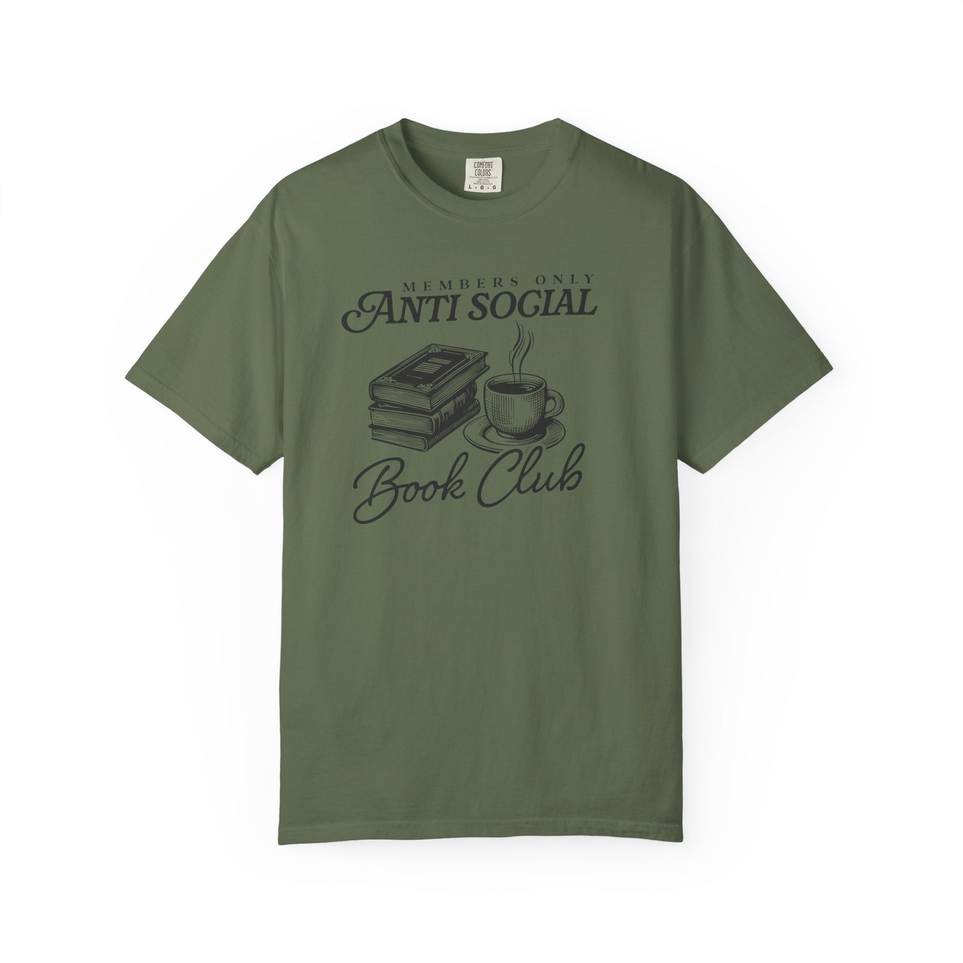Anti-Social Book Club Comfort Colors T-shirt - Thespicyromancebookclub LLC