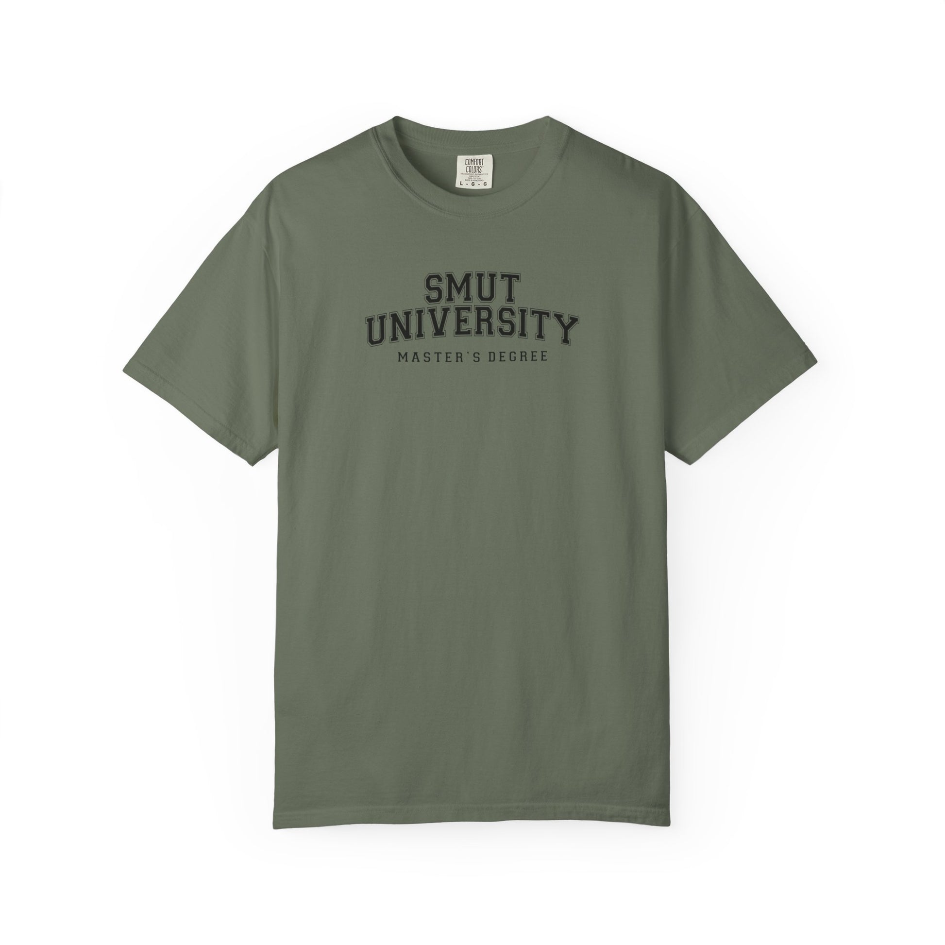 Smut University: Master’s Degree” Comfort Colors t-shirt - Thespicyromancebookclub LLC