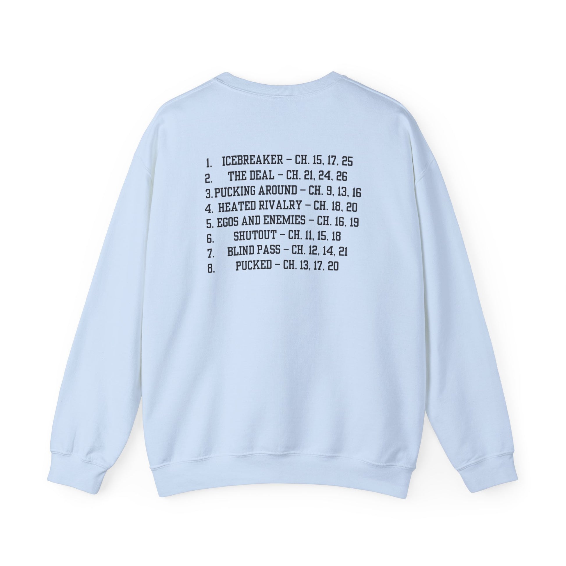 Hockey Romance – Spicy Chapter Sweatshirt - Thespicyromancebookclub LLC