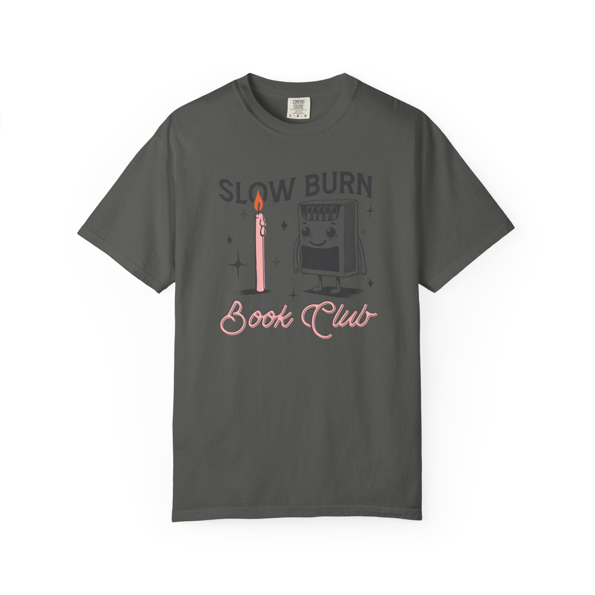 Slow Burn Book Club Comfort Colors T-Shirt - Thespicyromancebookclub LLC