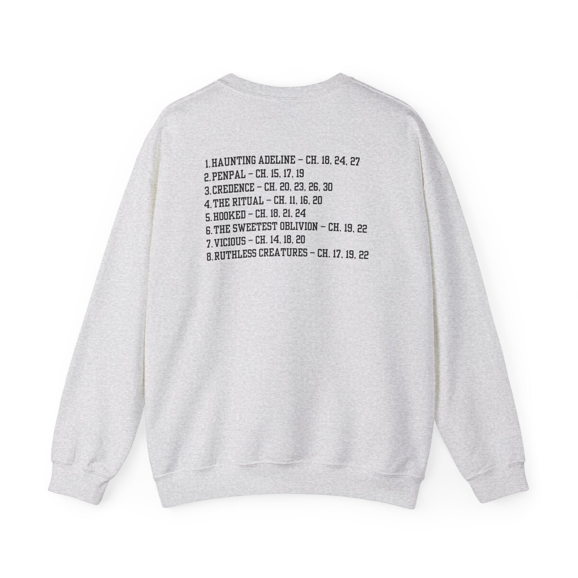 In My Trigger Warnings Era – Dark Romance Spicy Chapters Sweatshirt - Thespicyromancebookclub LLC