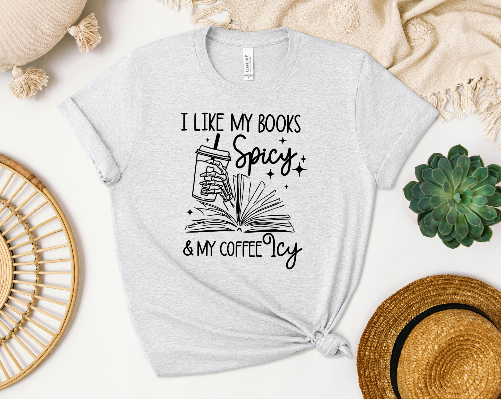 Icy and Spicy T-shirt - Thespicyromancebookclub LLC