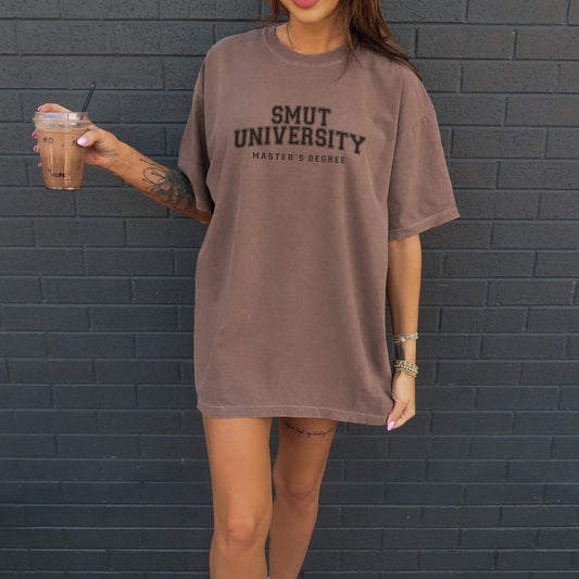 Smut University: Master’s Degree” Comfort Colors t-shirt - Thespicyromancebookclub LLC