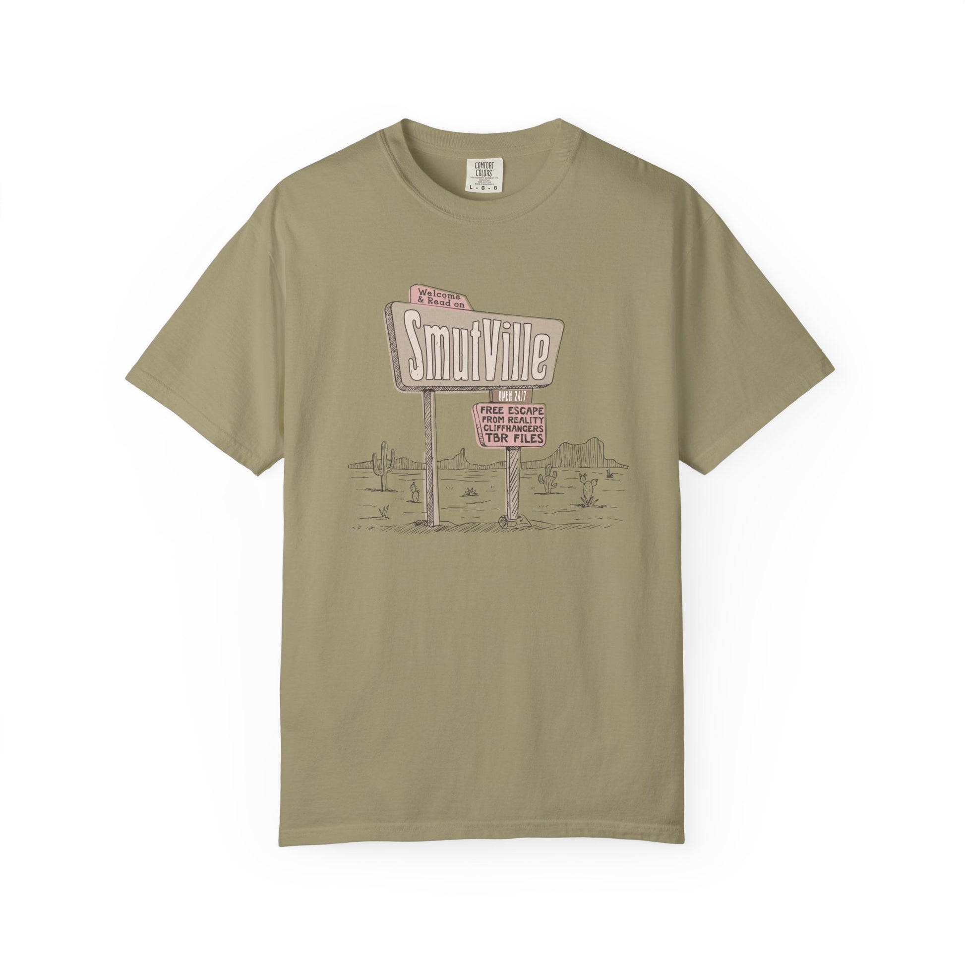 Smutville Comfort Colors T-shirt - Thespicyromancebookclub LLC
