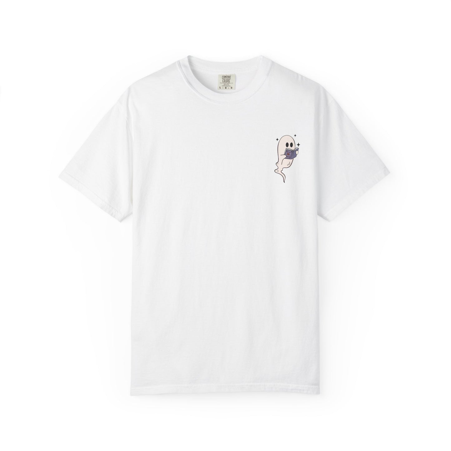 Bookish Ghost Comfort Colors T-shirt - Thespicyromancebookclub LLC