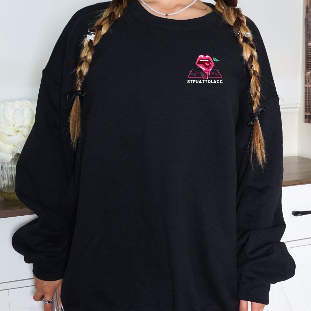 Book Whore Sweatshirt - Thespicyromancebookclub LLC