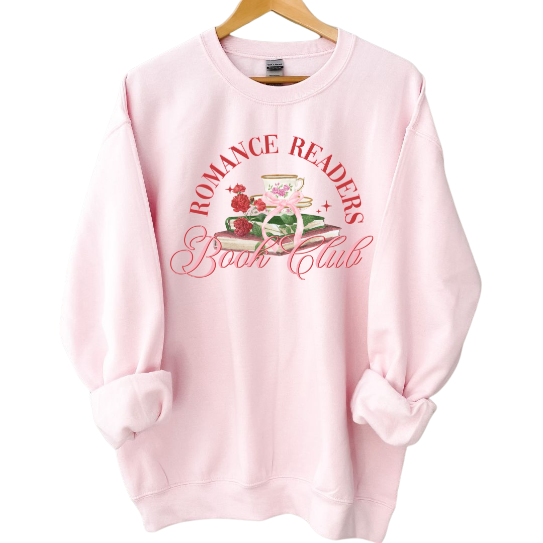 The Romance Reader Book Club Sweatshirt - Thespicyromancebookclub LLC