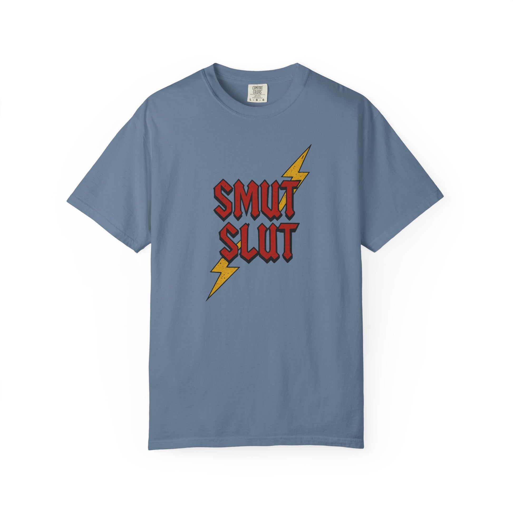 Smut Slut Lightning Comfort colors T-shirt - Thespicyromancebookclub LLC