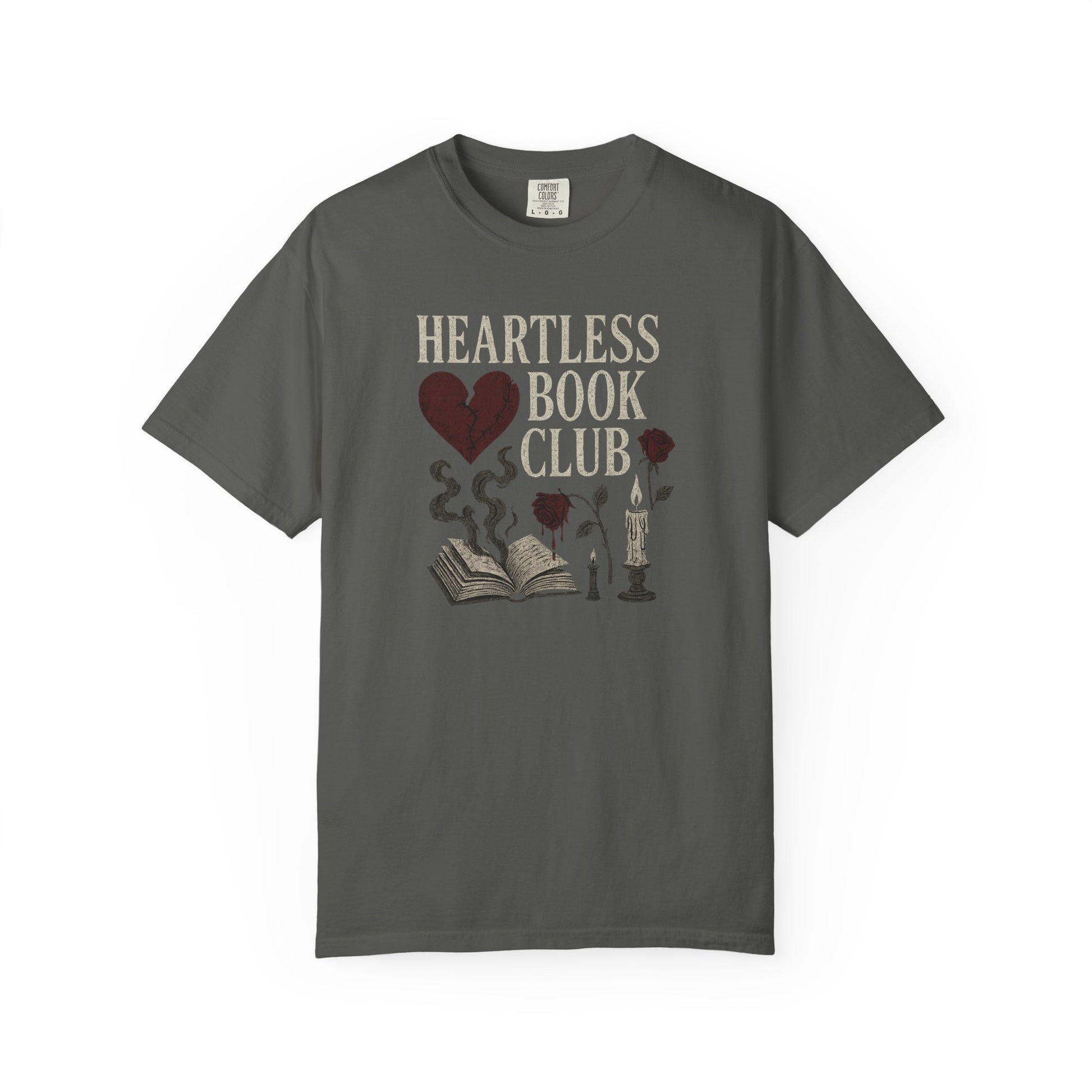 Heartless Book Club Comfort Colors T-Shirt - Thespicyromancebookclub LLC