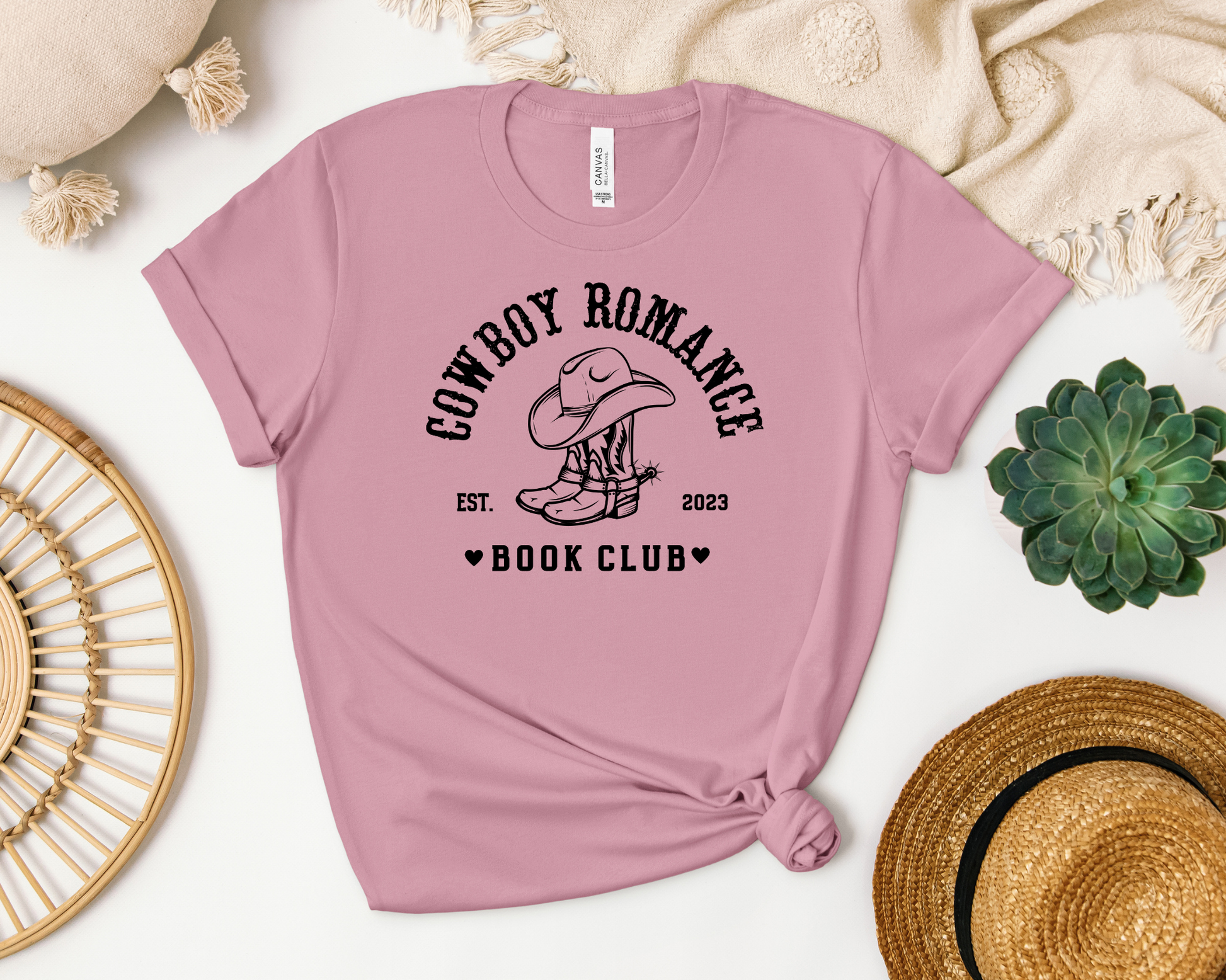 Cowboy Romance T-shirt - Thespicyromancebookclub LLC