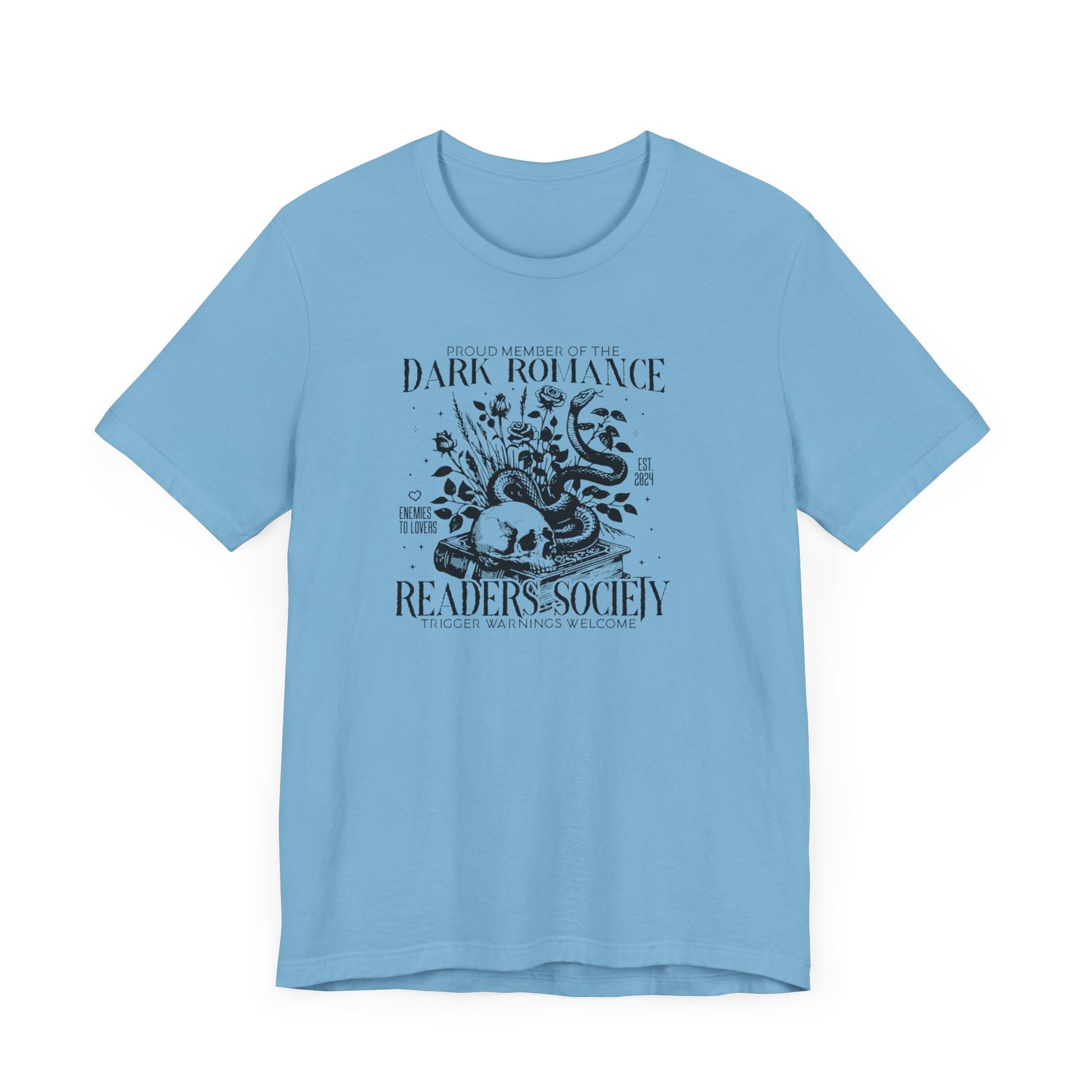 The Dark Romance Readers Society” Bella + Canvas T-shirt - Thespicyromancebookclub LLC
