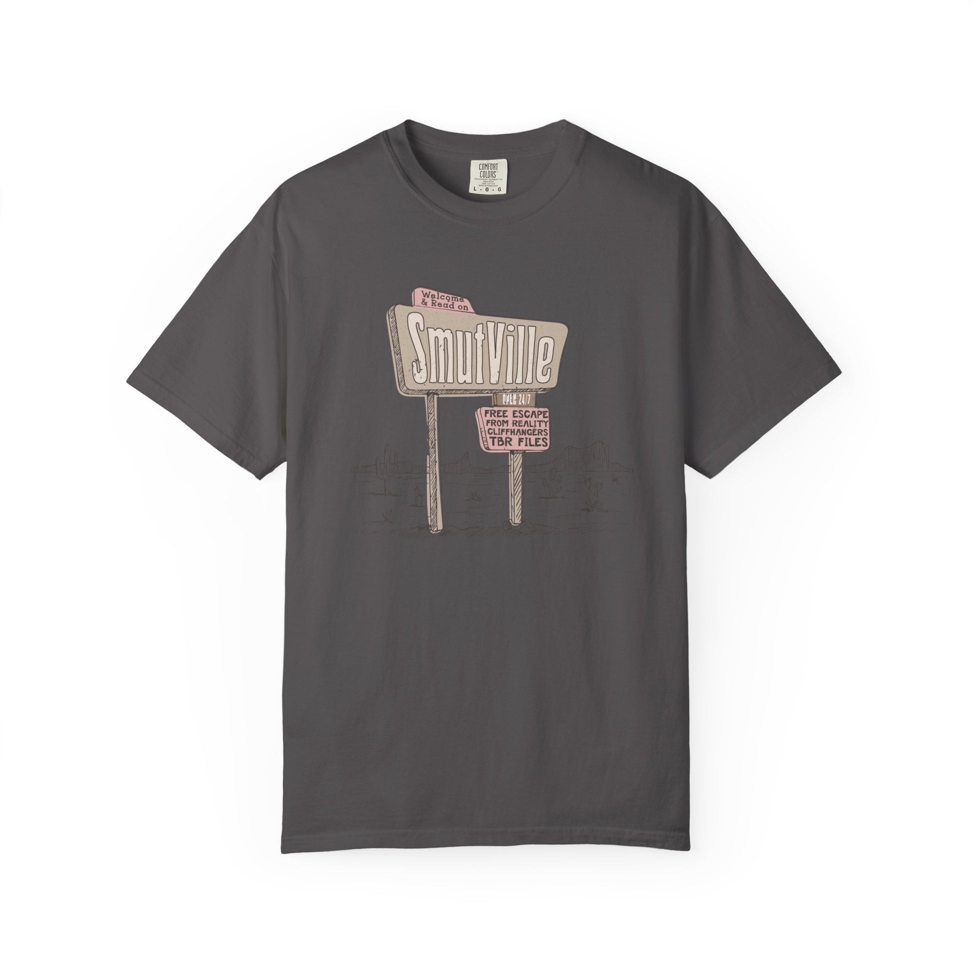Smutville Comfort Colors T-shirt - Thespicyromancebookclub LLC