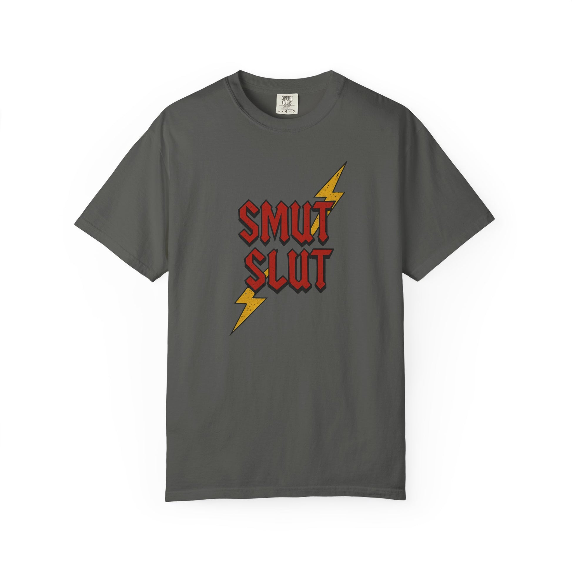 Smut Slut Lightning Comfort colors T-shirt - Thespicyromancebookclub LLC