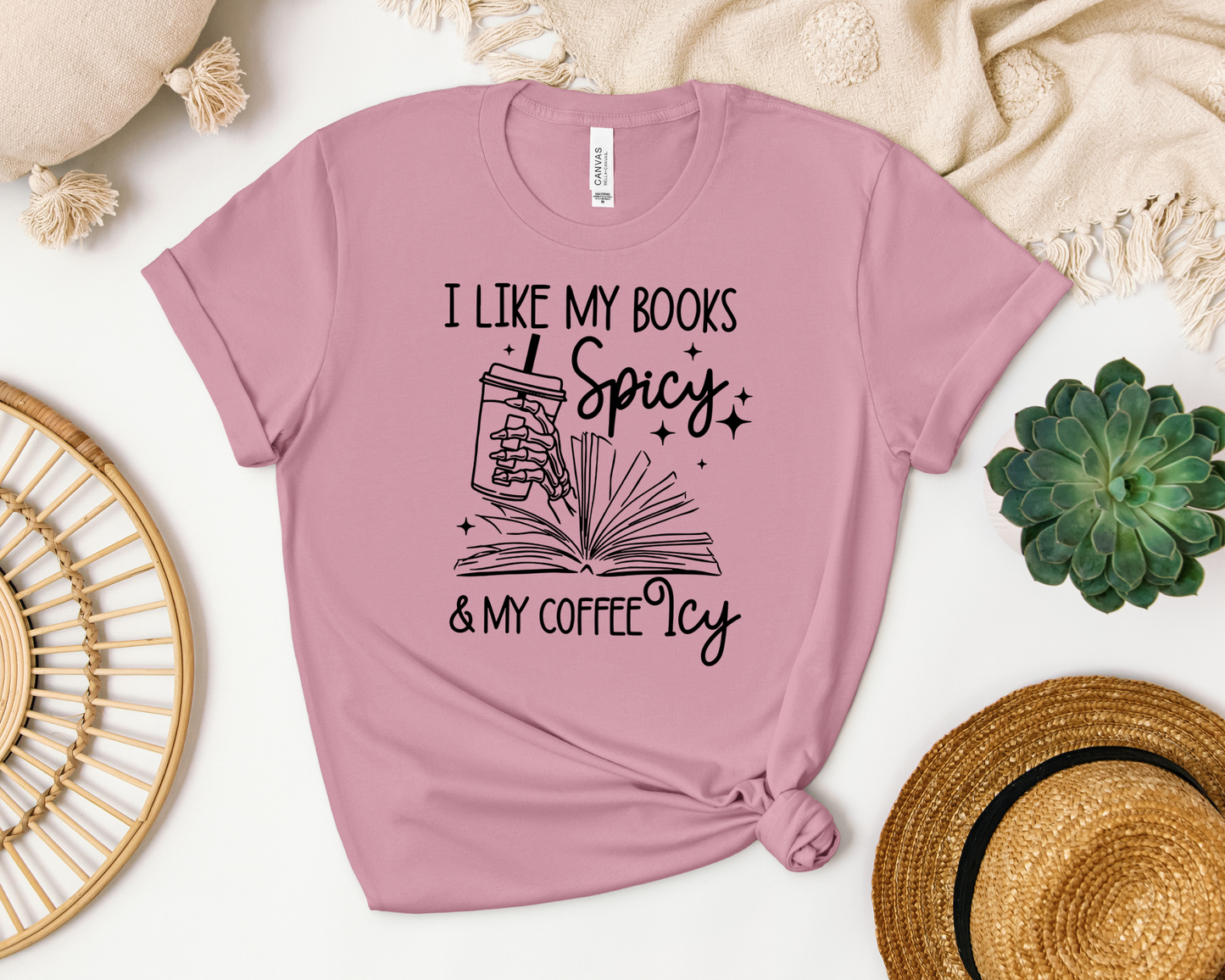 Icy and Spicy T-shirt - Thespicyromancebookclub LLC