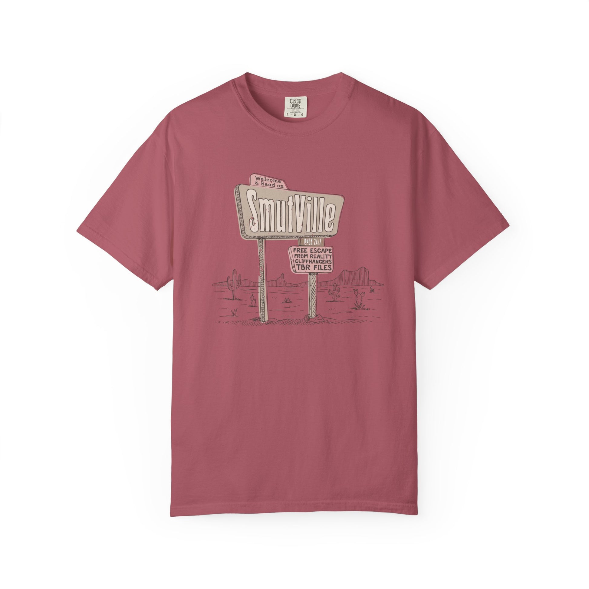 Smutville Comfort Colors T-shirt - Thespicyromancebookclub LLC