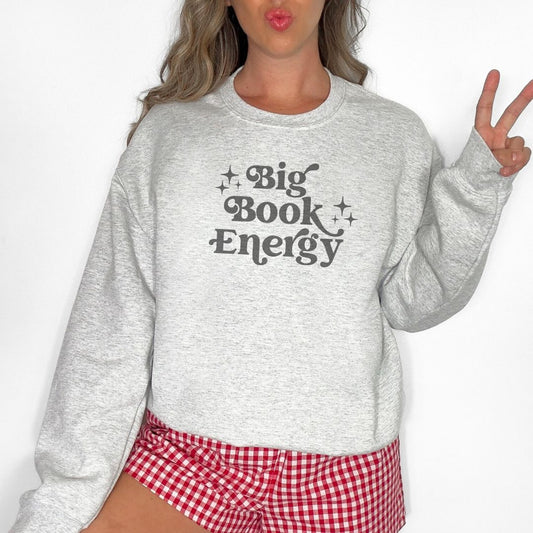 Big Book Energy Crewneck Sweatshirt
