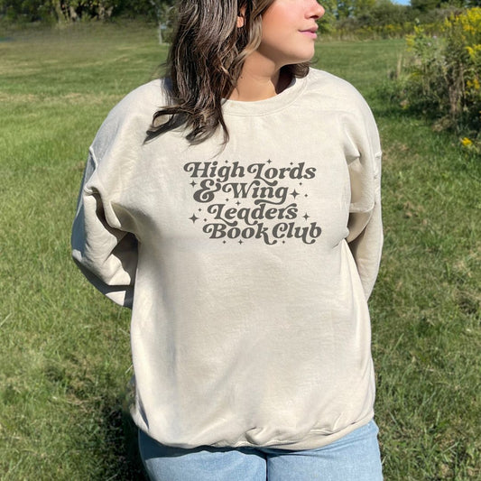 High Lords and Wing Leaders Book Club Sweatshirt