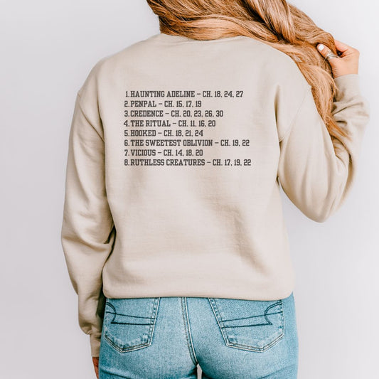 In My Trigger Warnings Era – Dark Romance Spicy Chapters Sweatshirt - Thespicyromancebookclub LLC