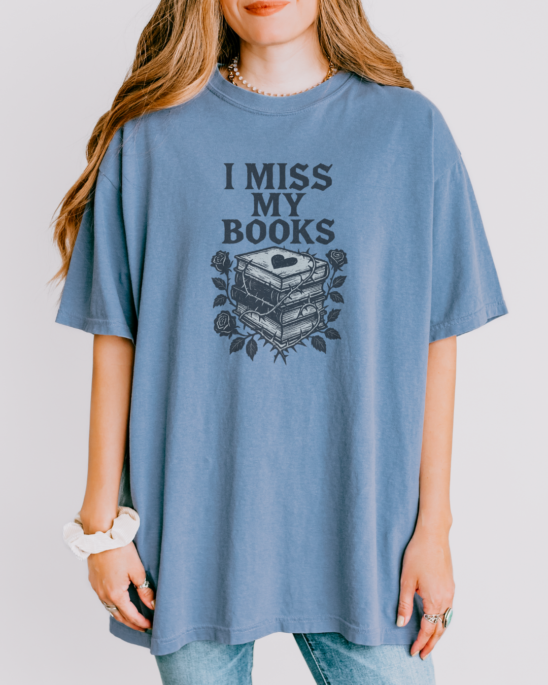 I Miss My Books T-Shirt - Thespicyromancebookclub LLC