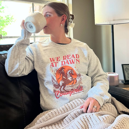 We Read At Dawn Crewneck Sweatshirt