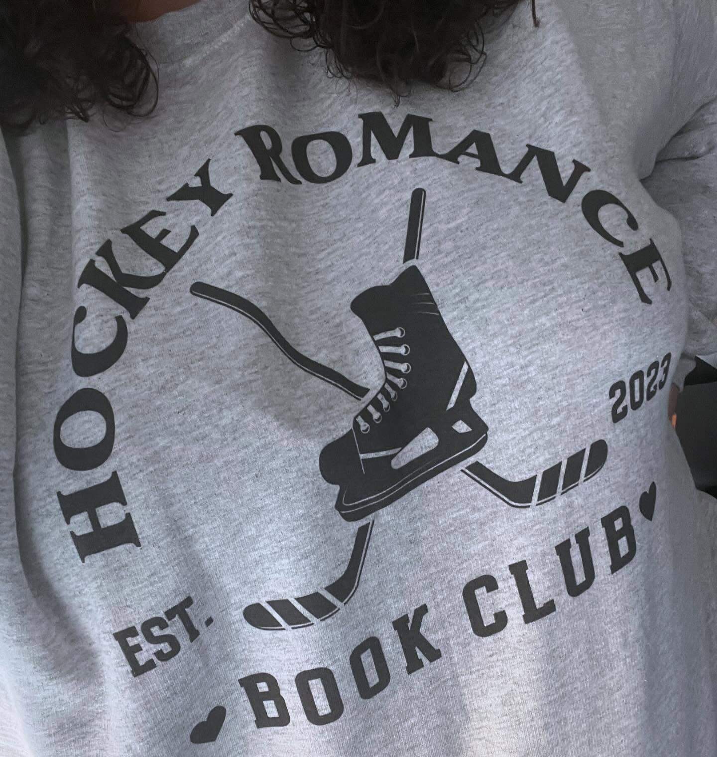 The Hockey Romance Club Sweatshirt - Thespicyromancebookclub LLC