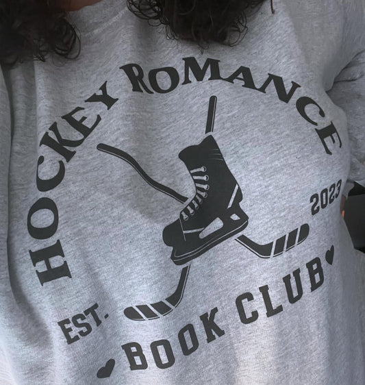 The Hockey Romance Club Sweatshirt - Thespicyromancebookclub LLC