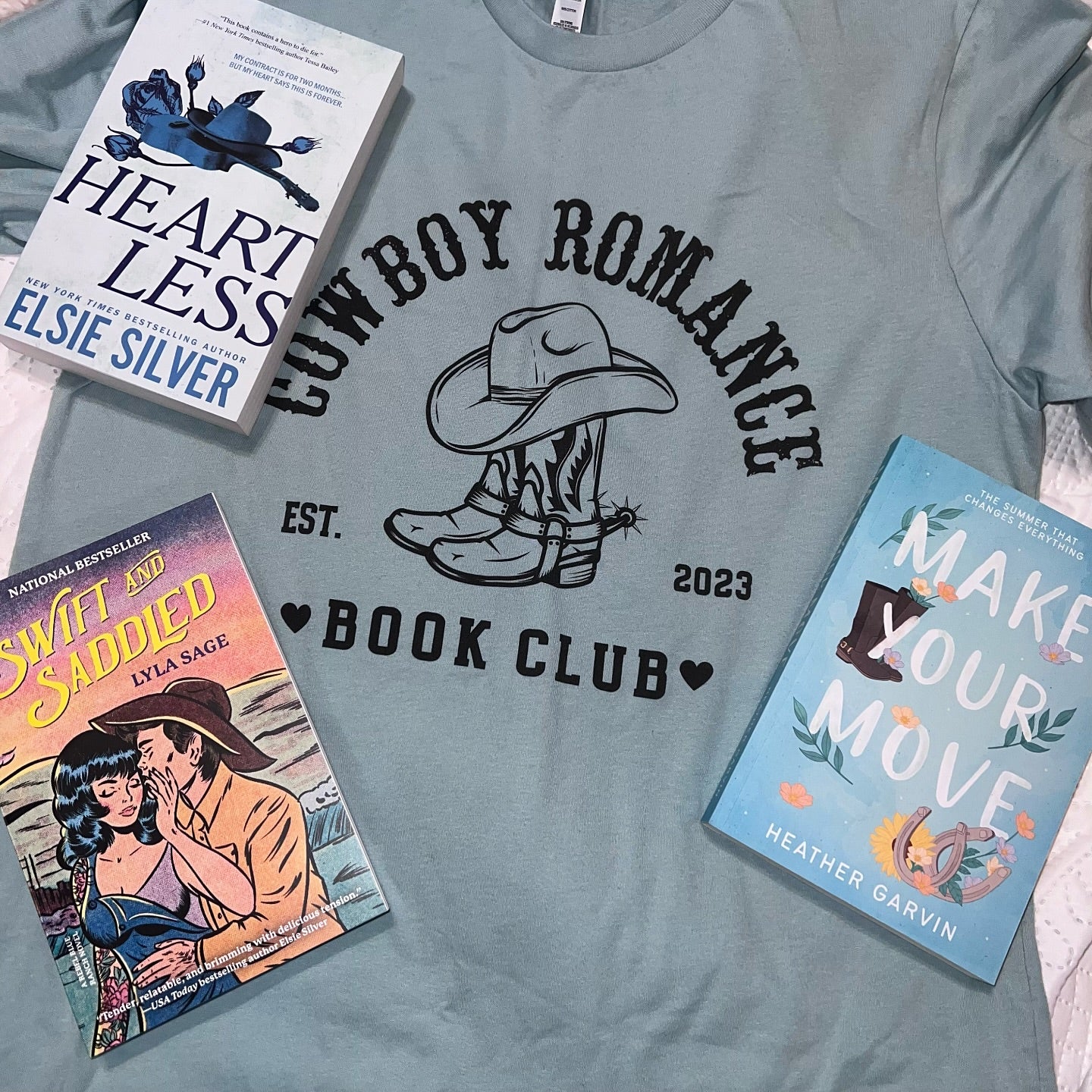 Cowboy Romance T-shirt - Thespicyromancebookclub LLC