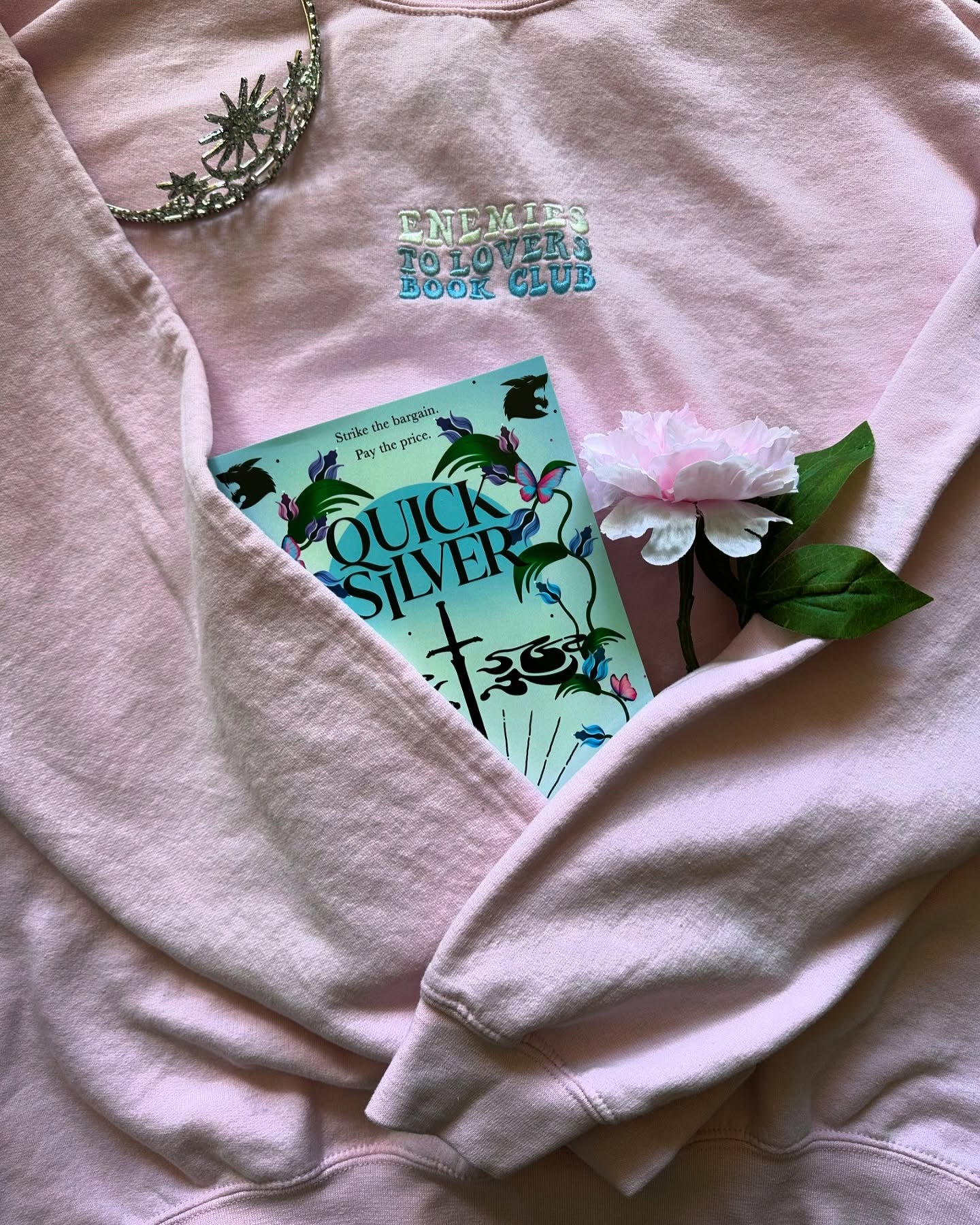 Enemies To Lovers Embroidered Sweatshirt