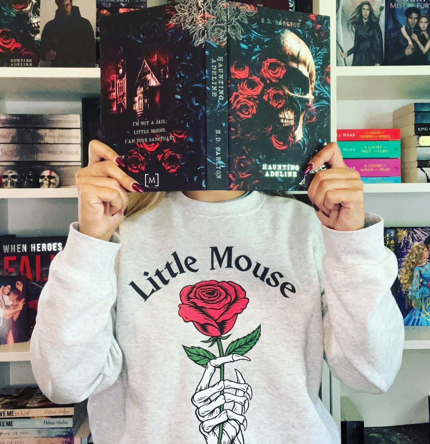Little Mouse Sweatshirt - Thespicyromancebookclub LLC