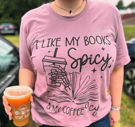 Icy and Spicy T-shirt - Thespicyromancebookclub LLC