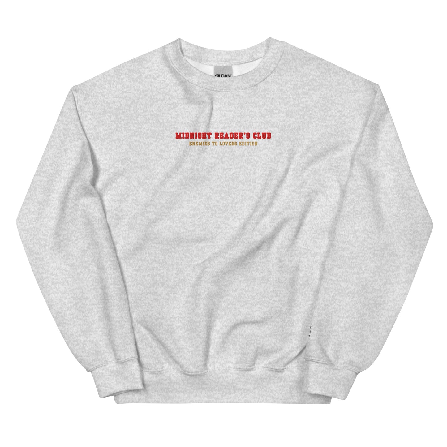 Midnight Readers Club – Enemies to Lovers Edition (Embroidered Crewneck Sweatshirt) - Thespicyromancebookclub LLC