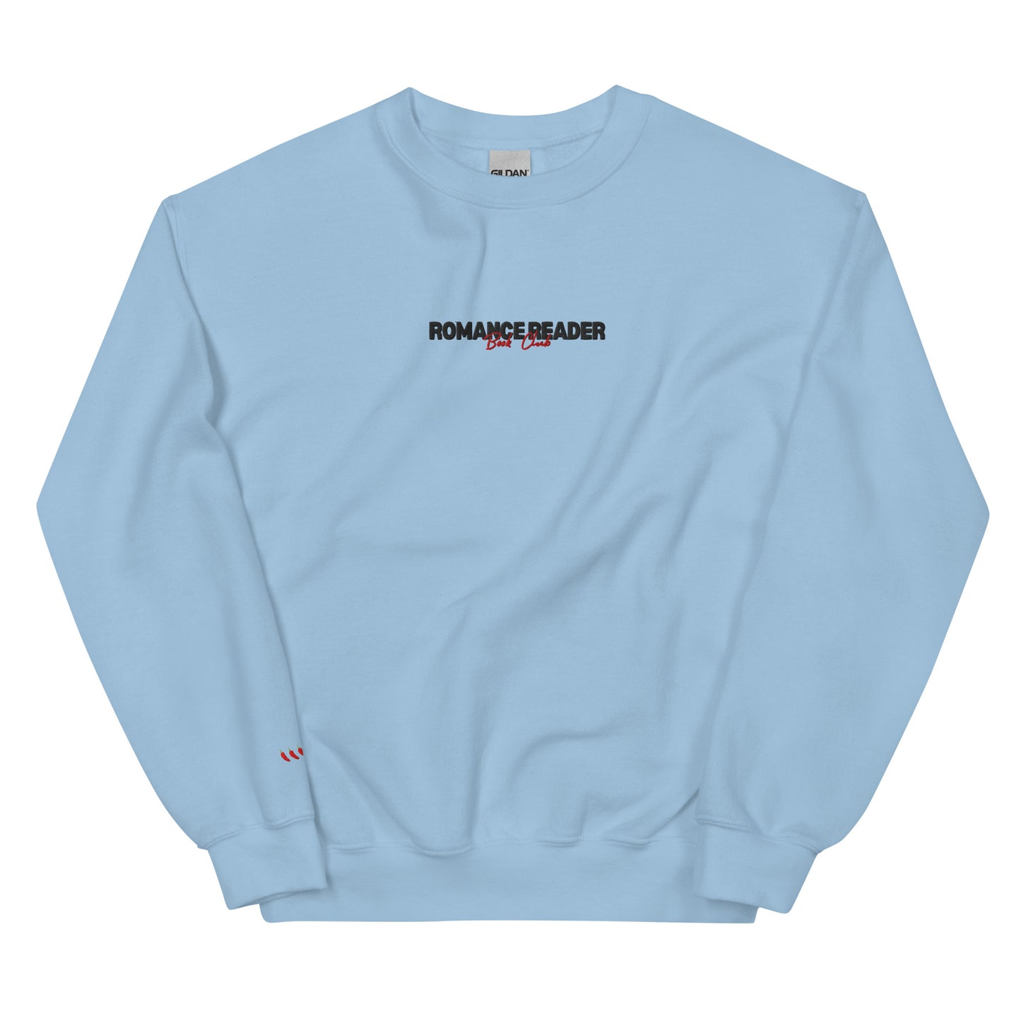Romance Reader Embroidered Sweatshirt - Thespicyromancebookclub LLC
