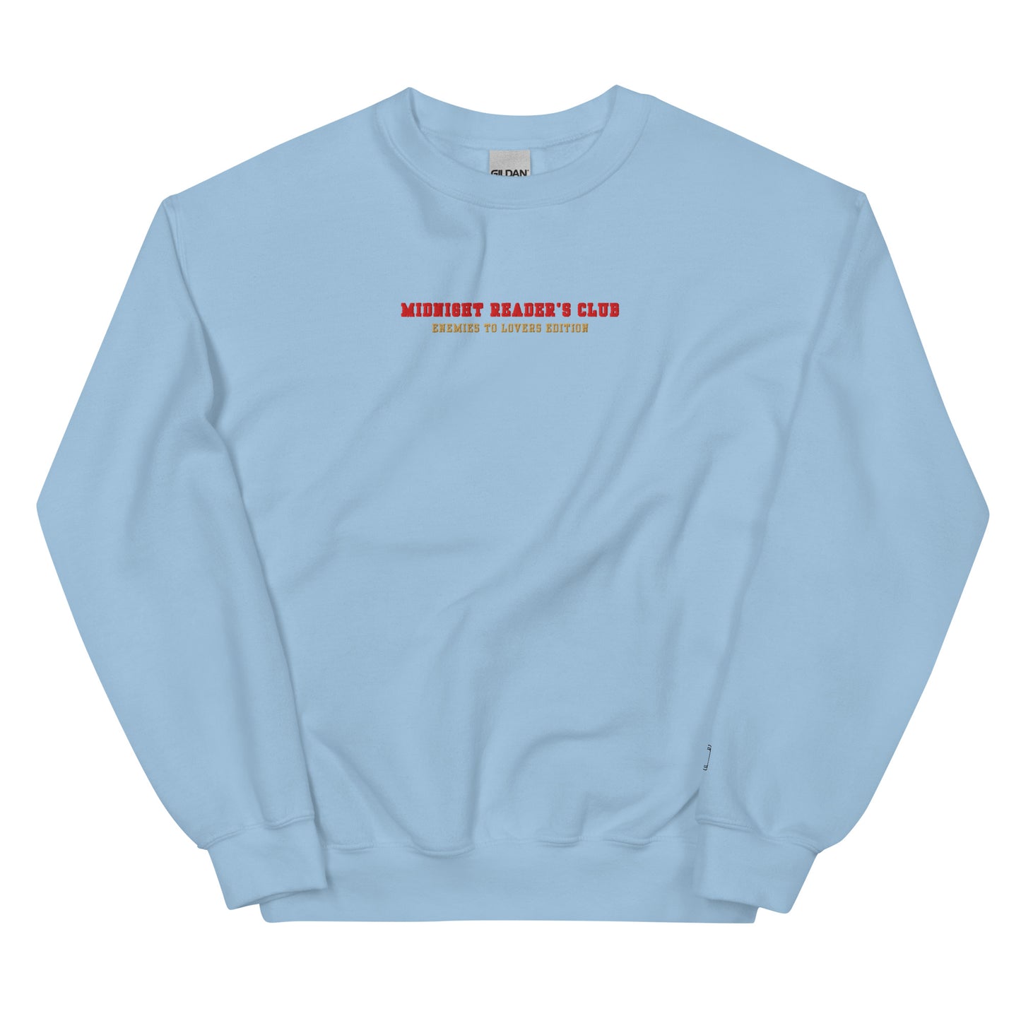 Midnight Readers Club – Enemies to Lovers Edition (Embroidered Crewneck Sweatshirt) - Thespicyromancebookclub LLC
