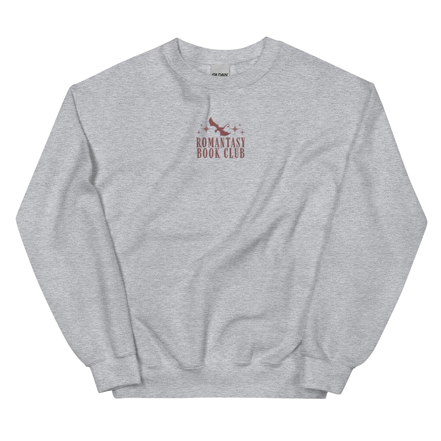 Romantasy Book Club Embroidered Sweatshirt - Thespicyromancebookclub LLC