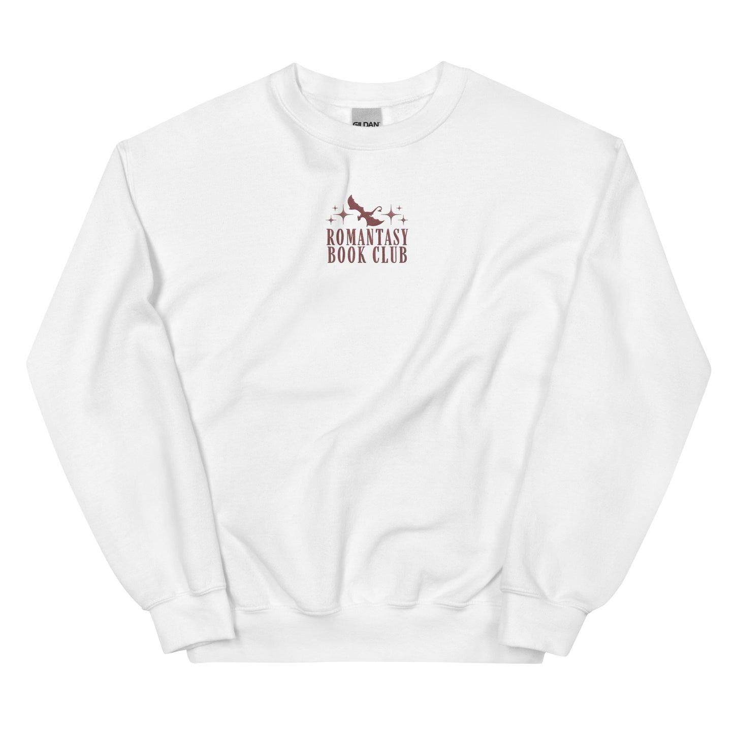 Romantasy Book Club Embroidered Sweatshirt - Thespicyromancebookclub LLC