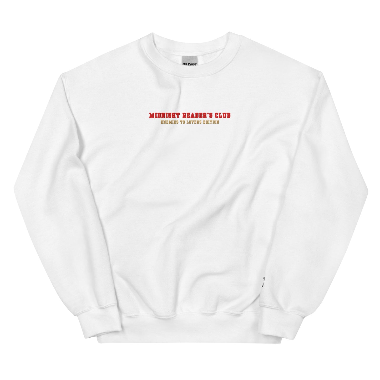 Midnight Readers Club – Enemies to Lovers Edition (Embroidered Crewneck Sweatshirt) - Thespicyromancebookclub LLC