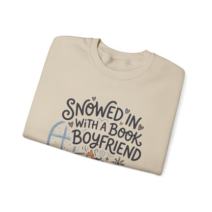 Snowed In With a Book Boyfriend Crewneck