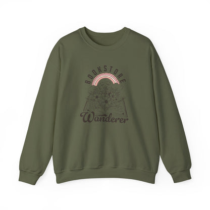 Bookstore Wanderer Crewneck Sweatshirt