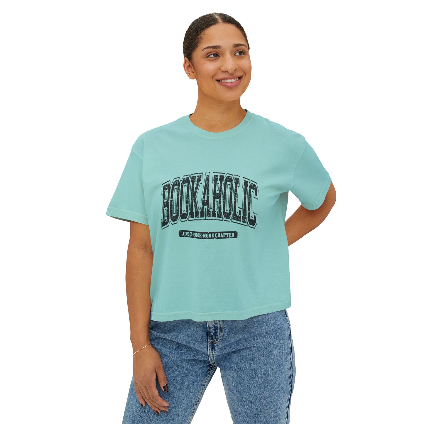 Bookaholic Crop Top