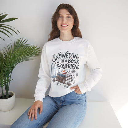 Snowed In With a Book Boyfriend Crewneck