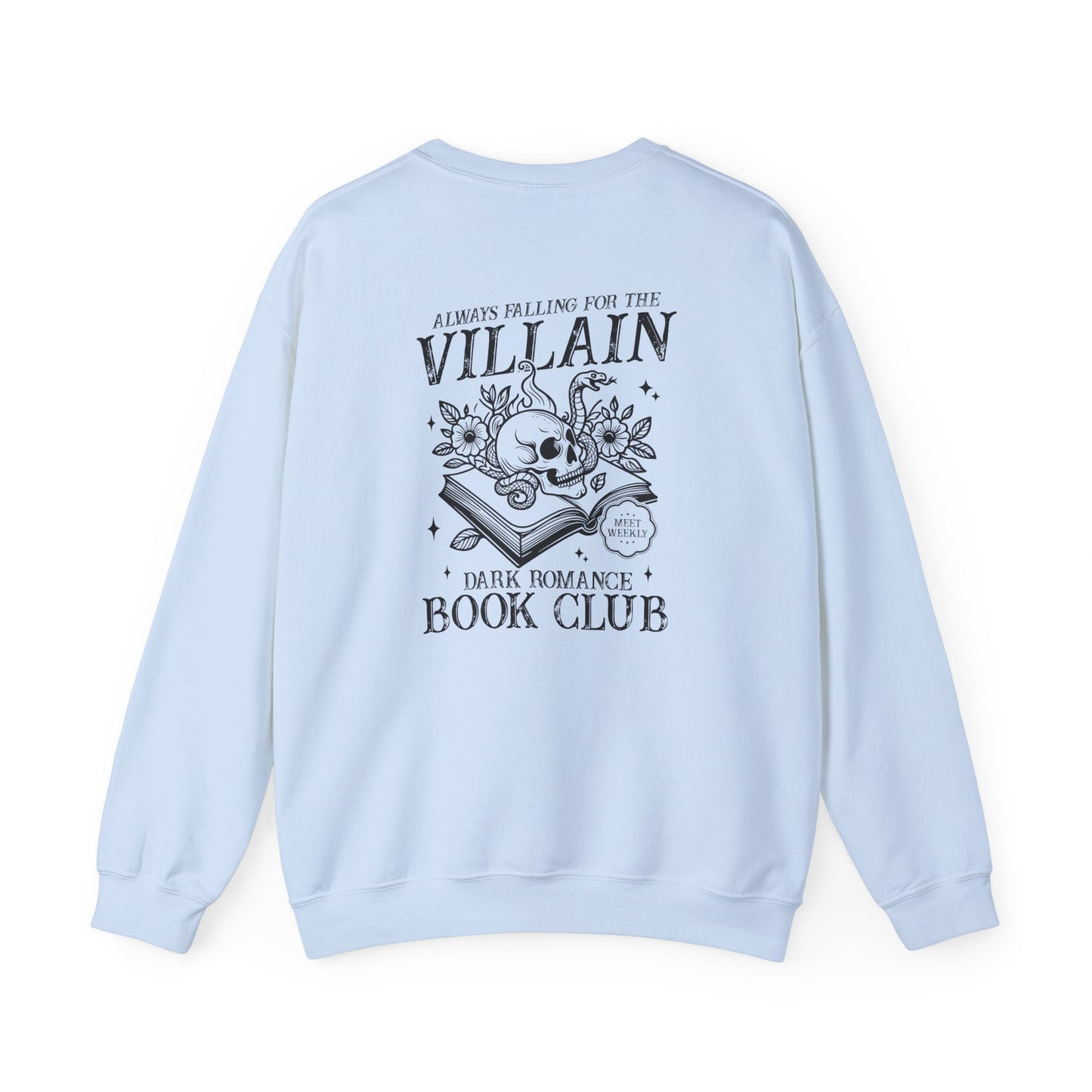Dark Romance Book Club Crewneck Sweatshirt - Thespicyromancebookclub LLC